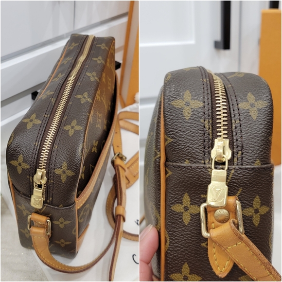 💕DISCONTINUED Very Rare Crossbody LOUIS VUITTON Trocadero 27/ MM Monogram - Picture 15 of 16
